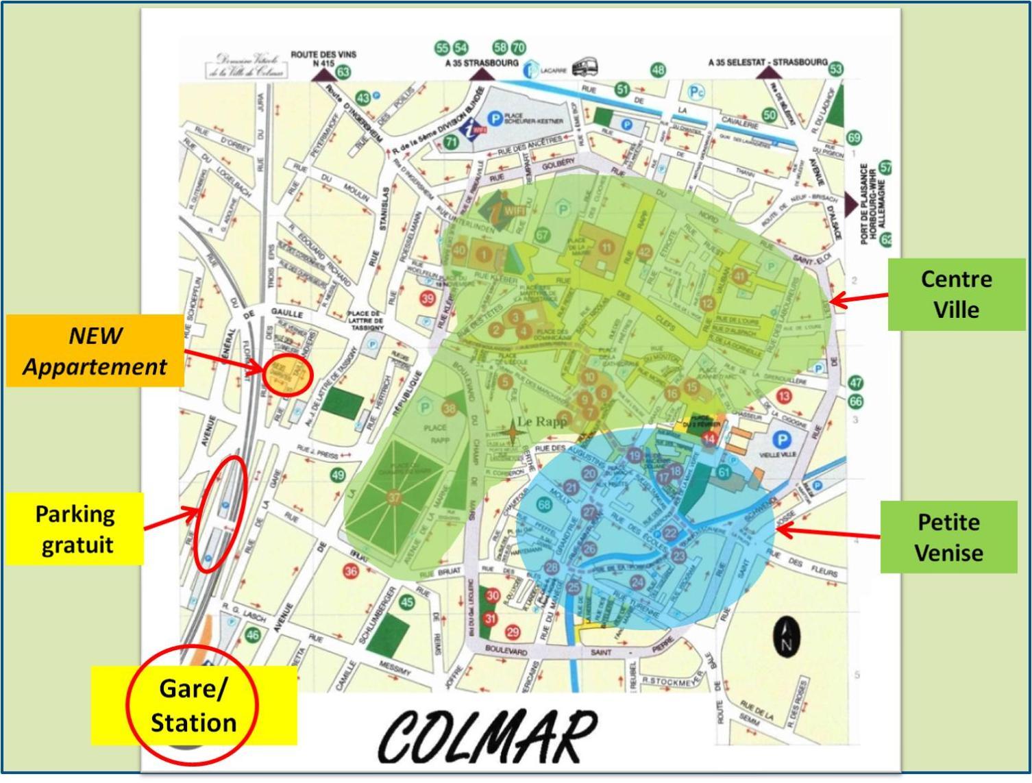 New Appartement Proche Gare Et Centre-Ville Colmar Luaran gambar